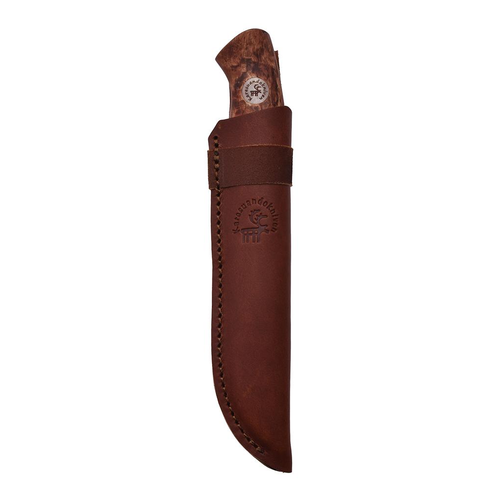 Galten - Exklusiv Damasteel Nordic Light - Jagdmesser mit Diamantschleifstein und Lederscheide Galten - Exklusiv Damasteel Nordic Light - Jagdmesser mit Diamantschleifstein und Lederscheide