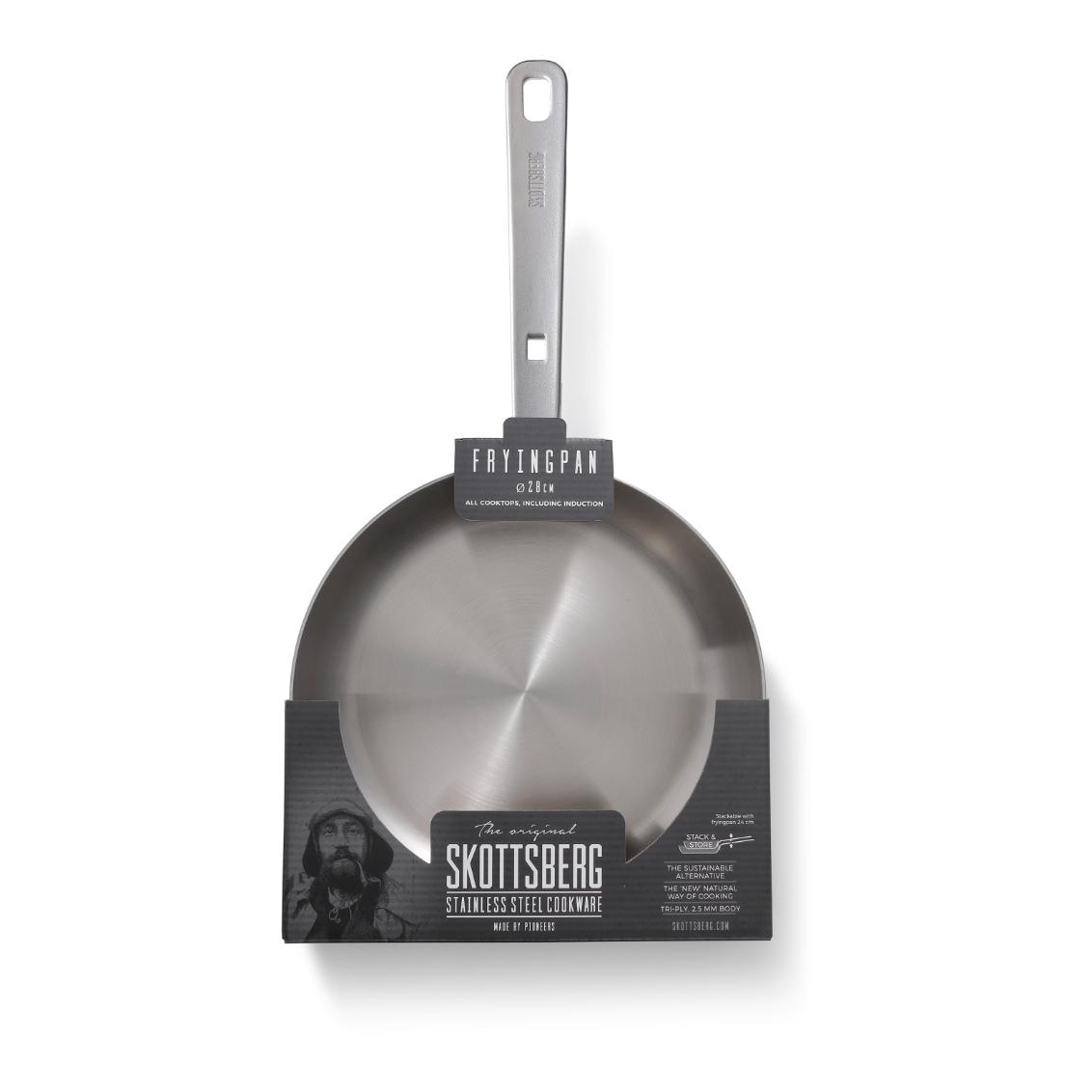 Pfanne Edelstahl 28cm