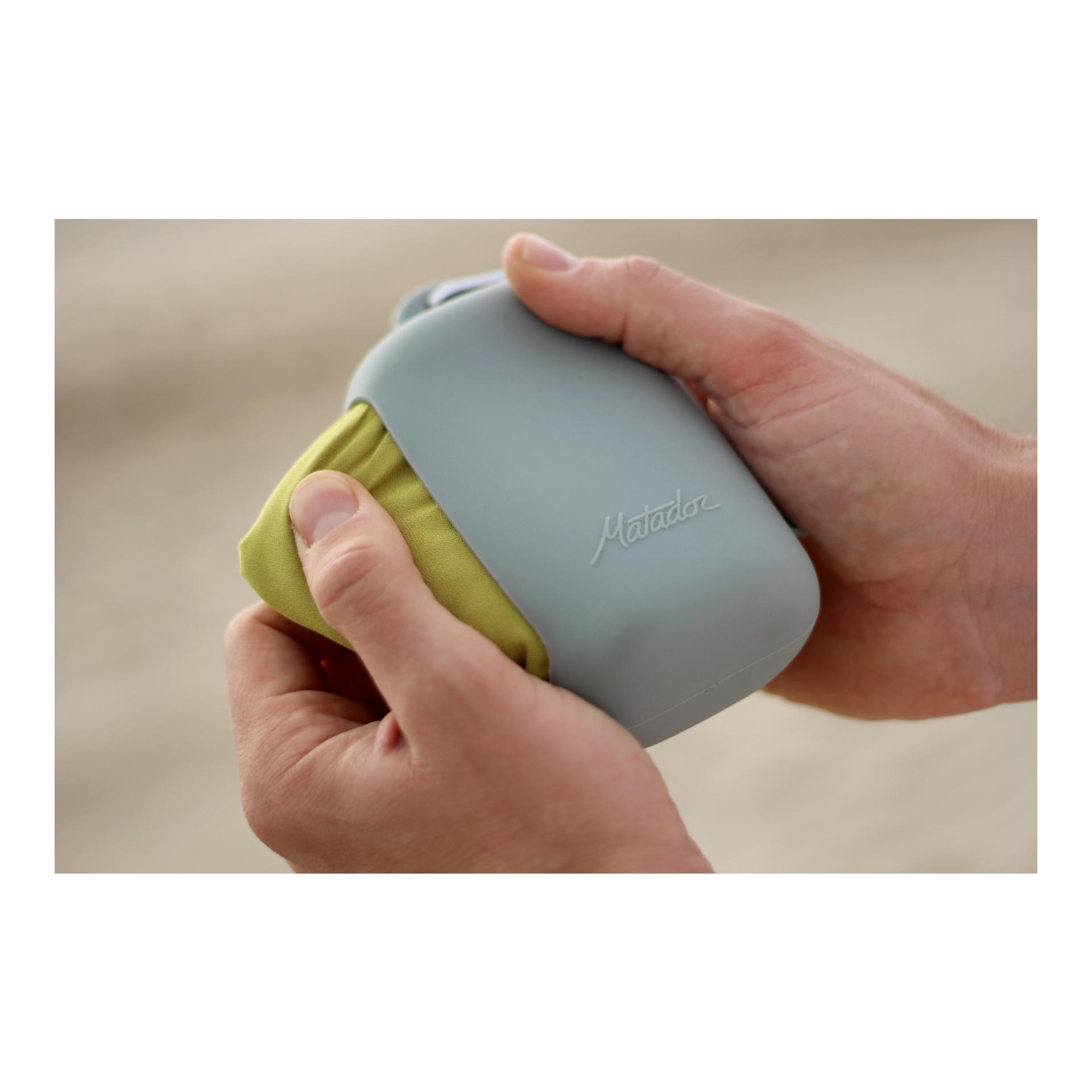 NanoDry Towel Gross - grün