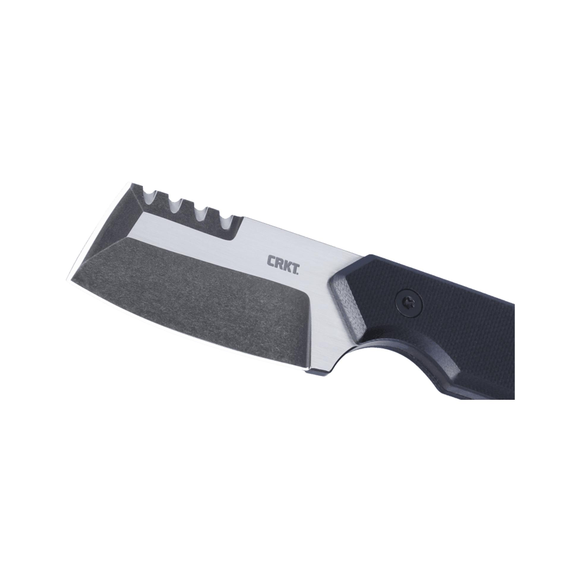 Razel™ - Compact Fixed Silver - EDC/Einsatzmesser mit Thermoplastic Scheide