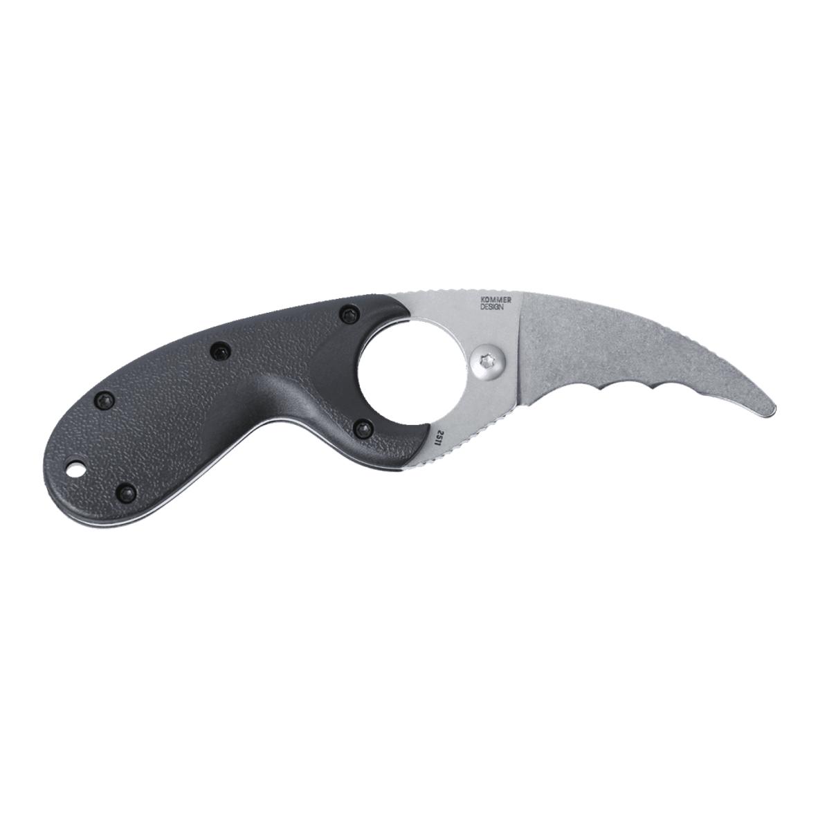 CRKT Bear Claw w/Veff Serrations - Schwarz -
