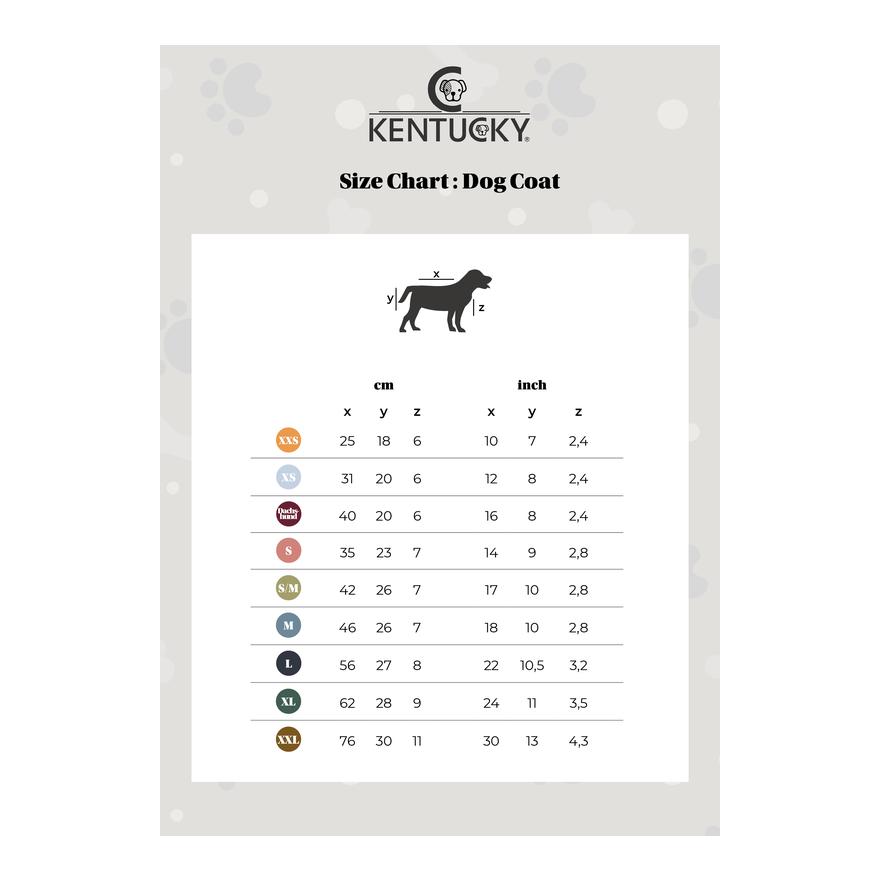 Kentucky Dogwear Hundemantel Original - bordeaux