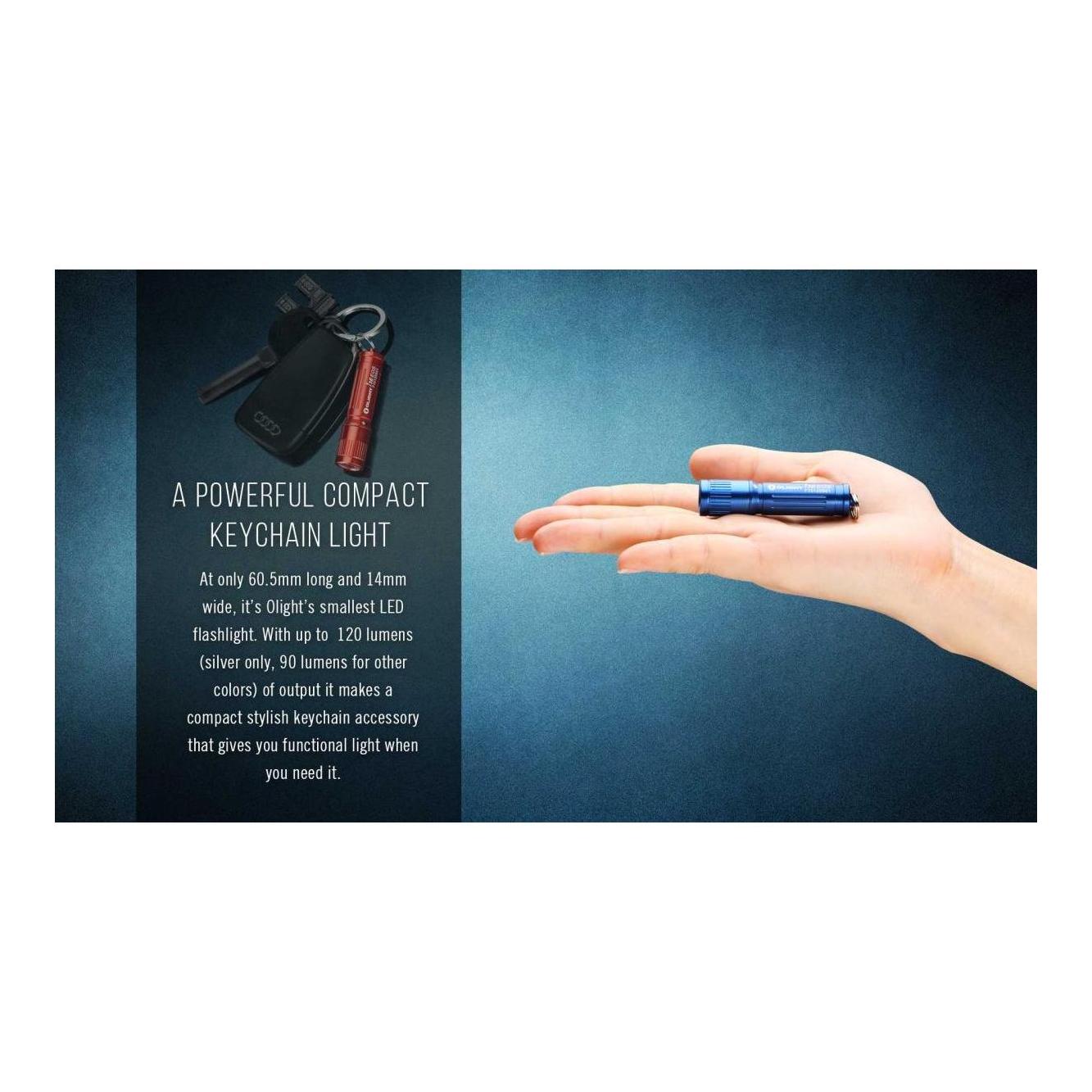 I3E LED Schlüsselanhänger - Schwarz I3E LED Schlüsselanhänger - Schwarz