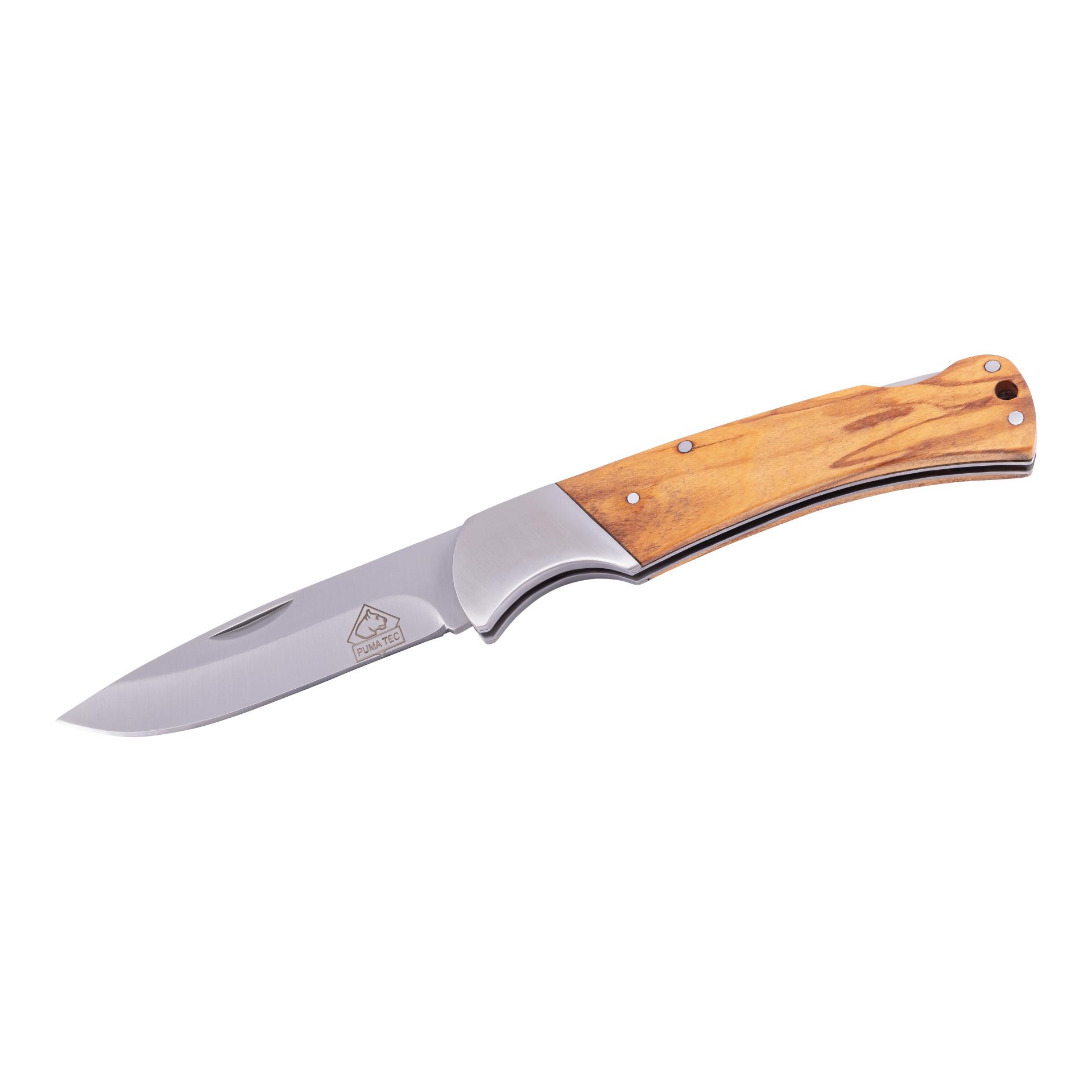 Taschenmesser Olivenholz