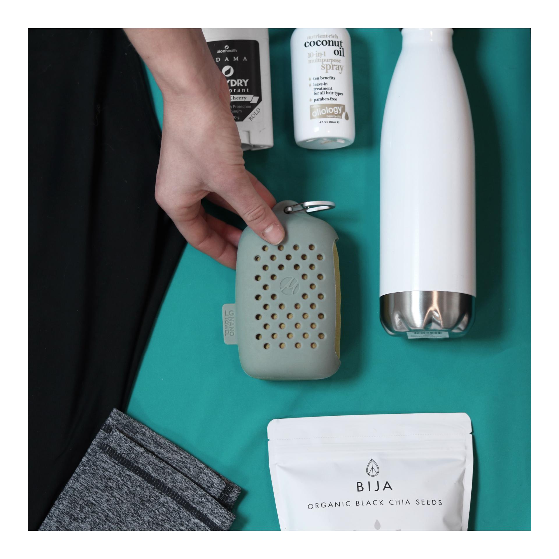 NanoDry Towel Gross - grün