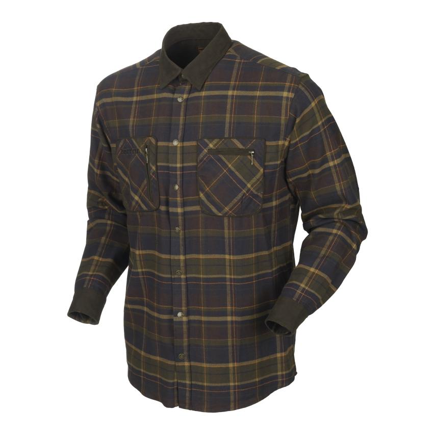 Pajala Hemd - mellow brown check