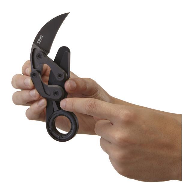 Provoke® - Black - EDC/Einsatzklappmesser (Karambit)