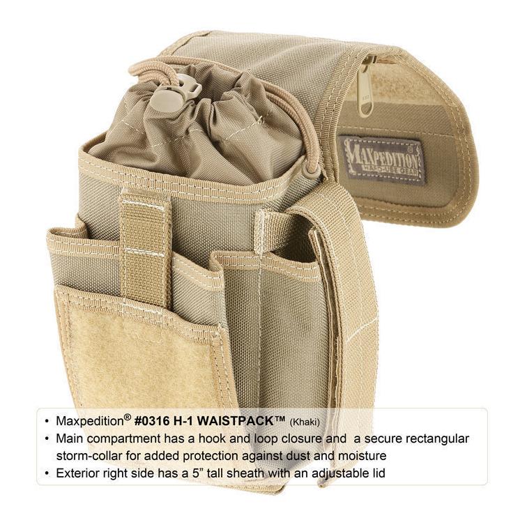 H-1 Gürteltasche - Schwarz