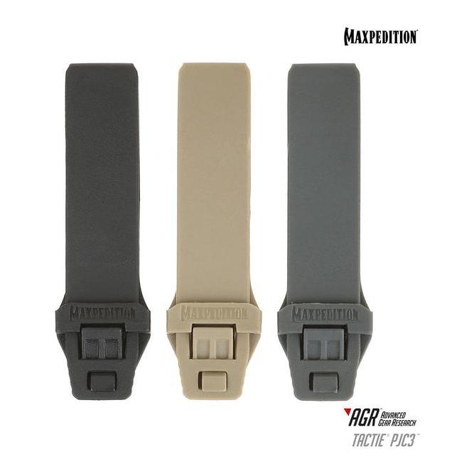 TacTie PJC3 Befestigungsband (6er Pack) - Grau