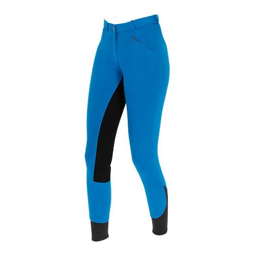 Covalliero Economic Reithose Vollbesatz Damen - Midblue -