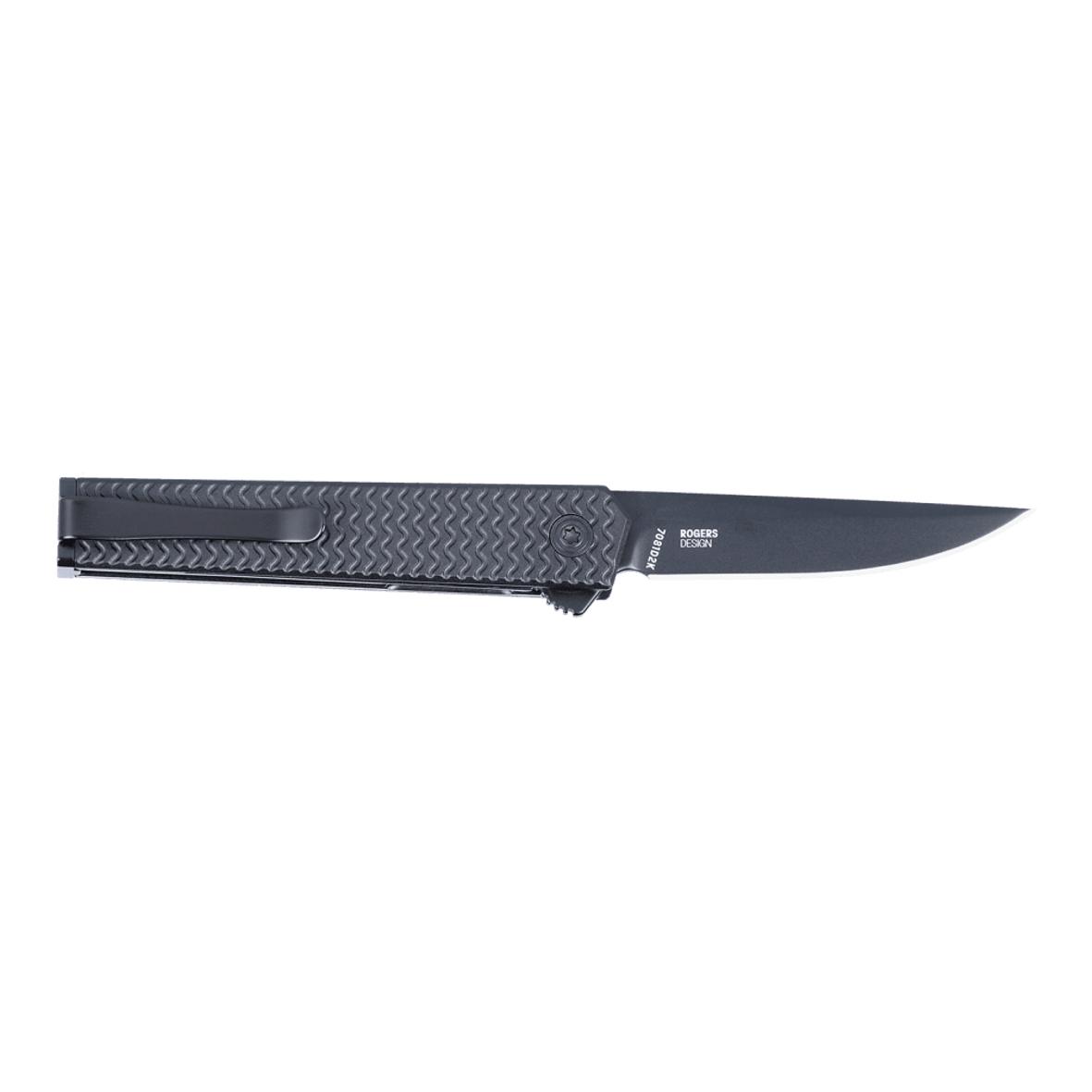 CRKT CEO Microflipper Drop Point - Schwarz -