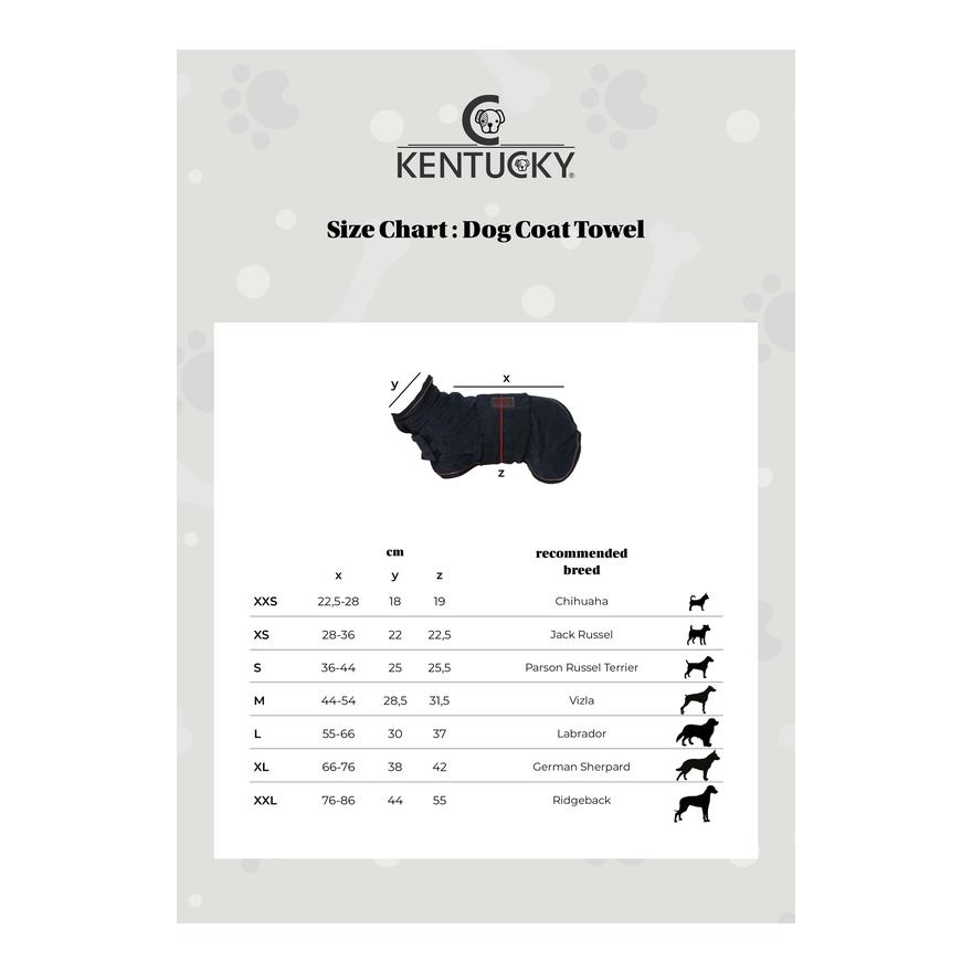 Kentucky Dogwear Hundemantel Dog Coat Towel