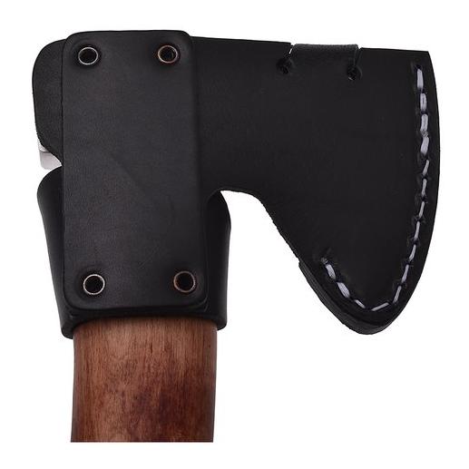 Unna Aksu - Braun - Jagdaxt mit Lederscheide