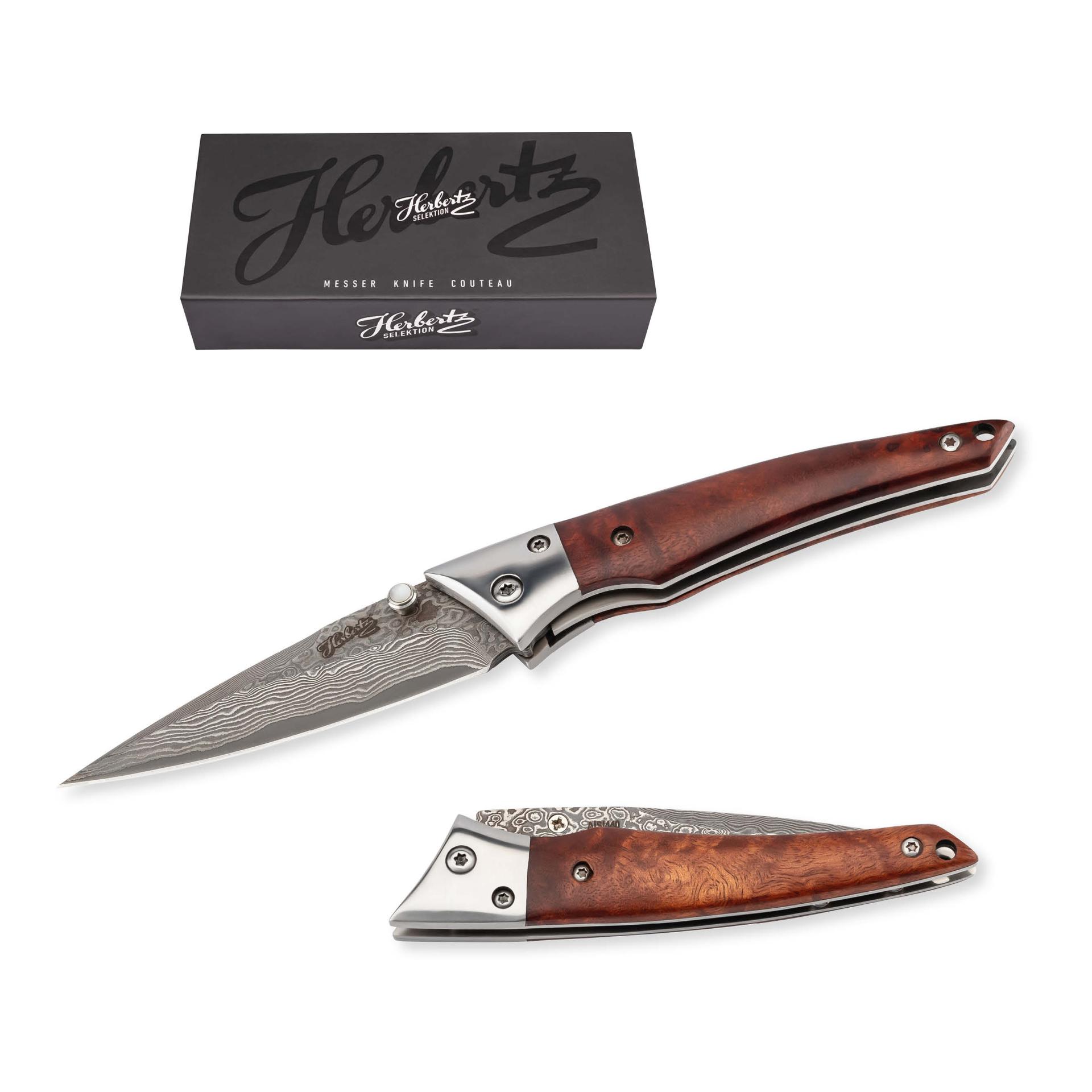 Einhandmesser Damast