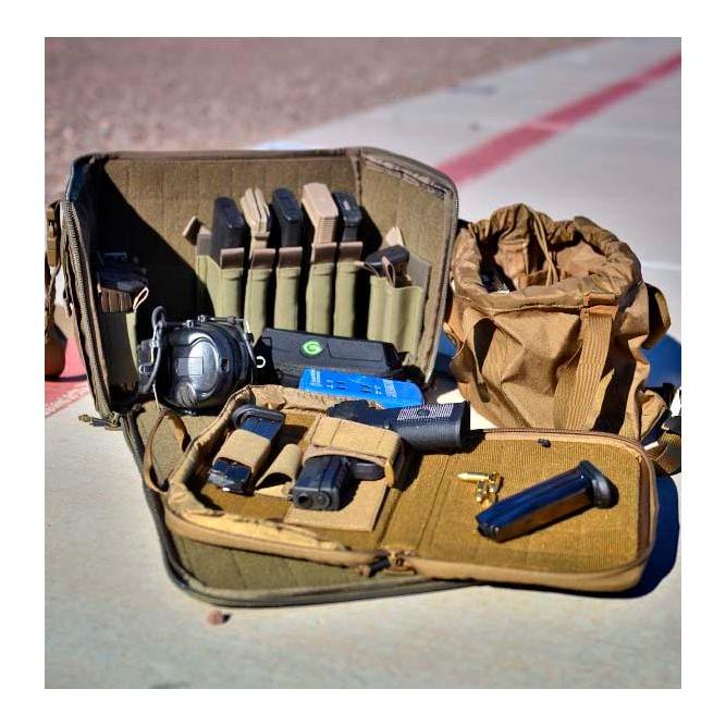 Single Pistol Wallet Cordura - Schwarz