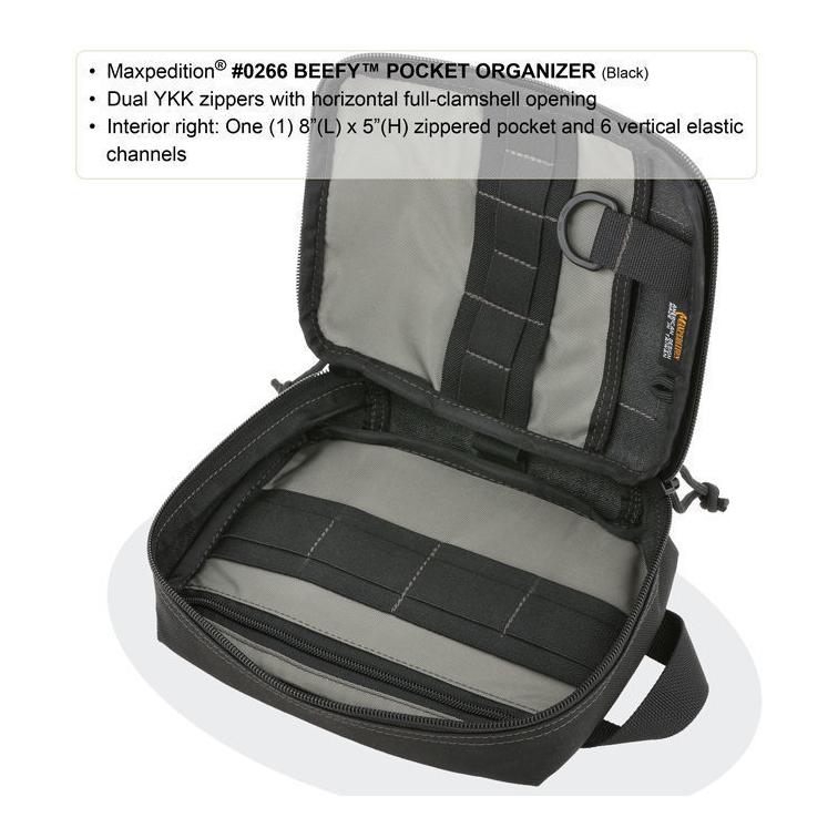 BEEFY™ Pocket Organizer - Schwarz