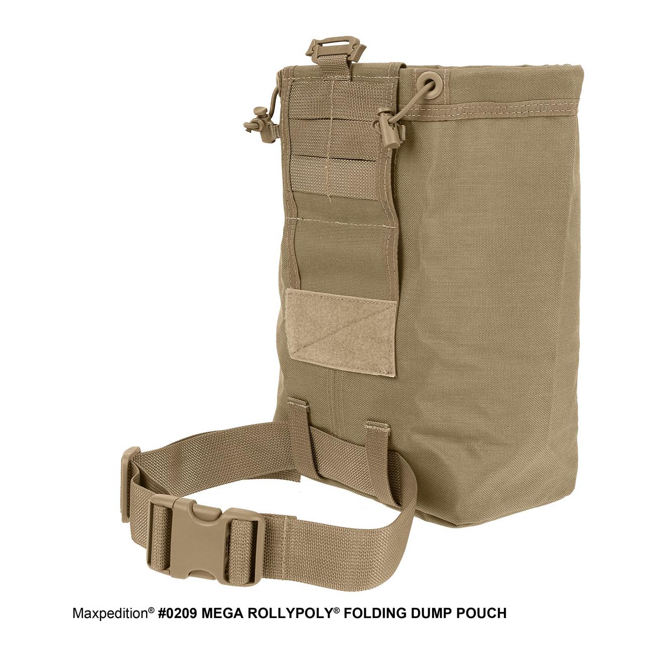 Mega Rollypoly Falttasche - Khaki