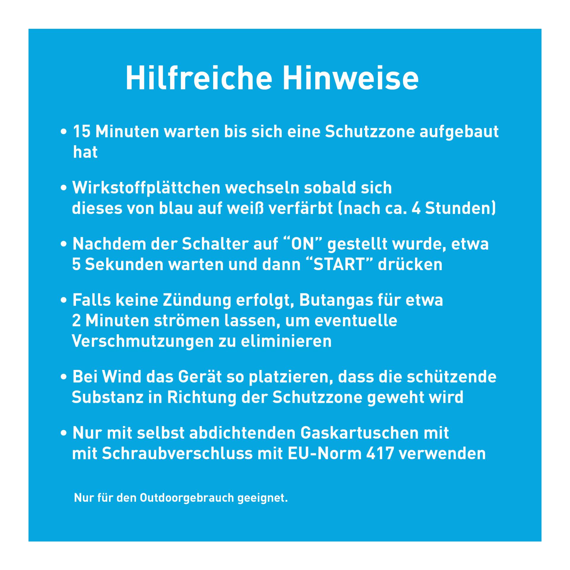Mückenschutzgerät Camping Backpacker MR-BP
