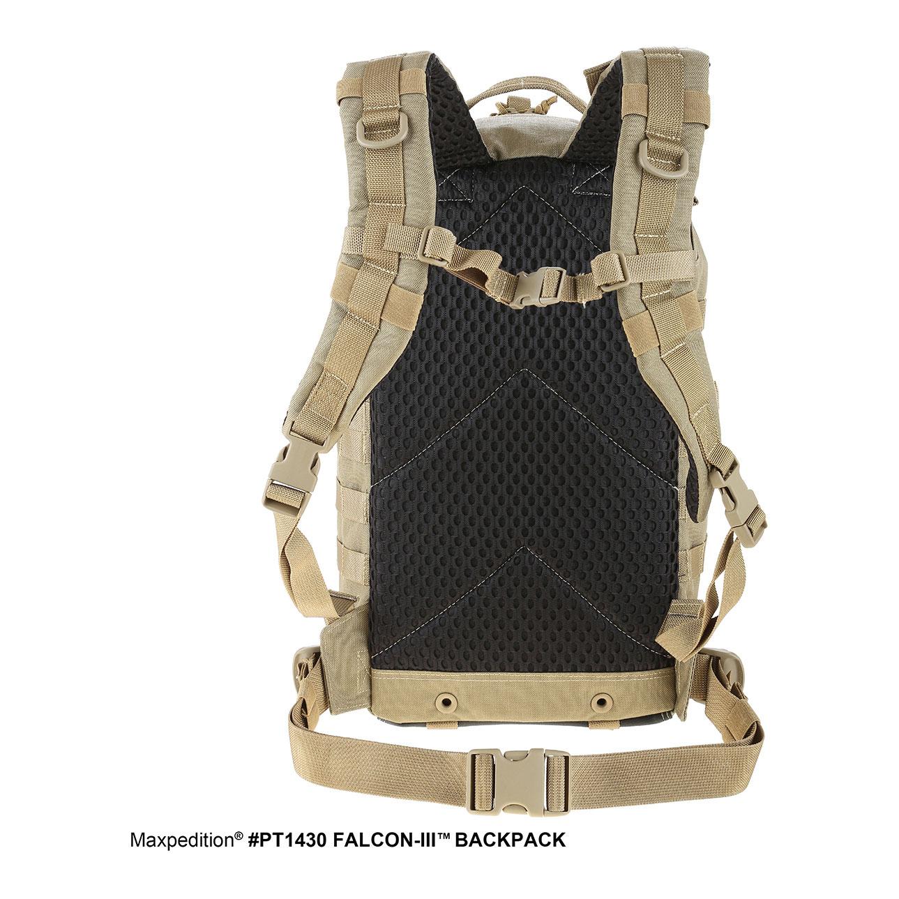 Falcon-III Rucksack 35L - Schwarz