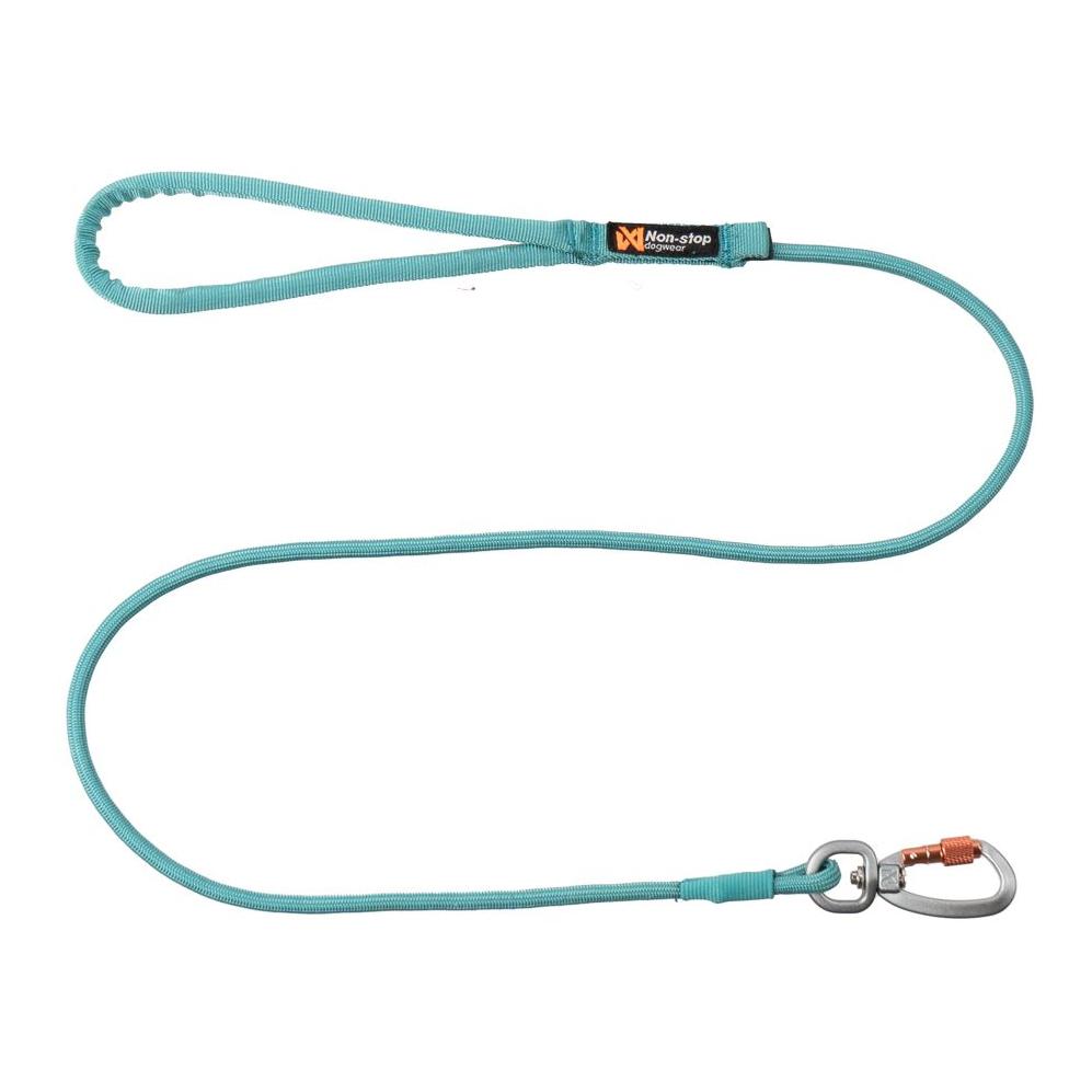 Non-stop Dogwear Hundeleine Trekking Rope Leash, 8mm - Teal -