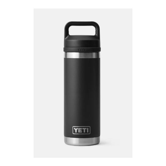 YETI RAMBLER 18 OZ BOTTLE WITH CHUG CAP - Trinkflasche - Black -