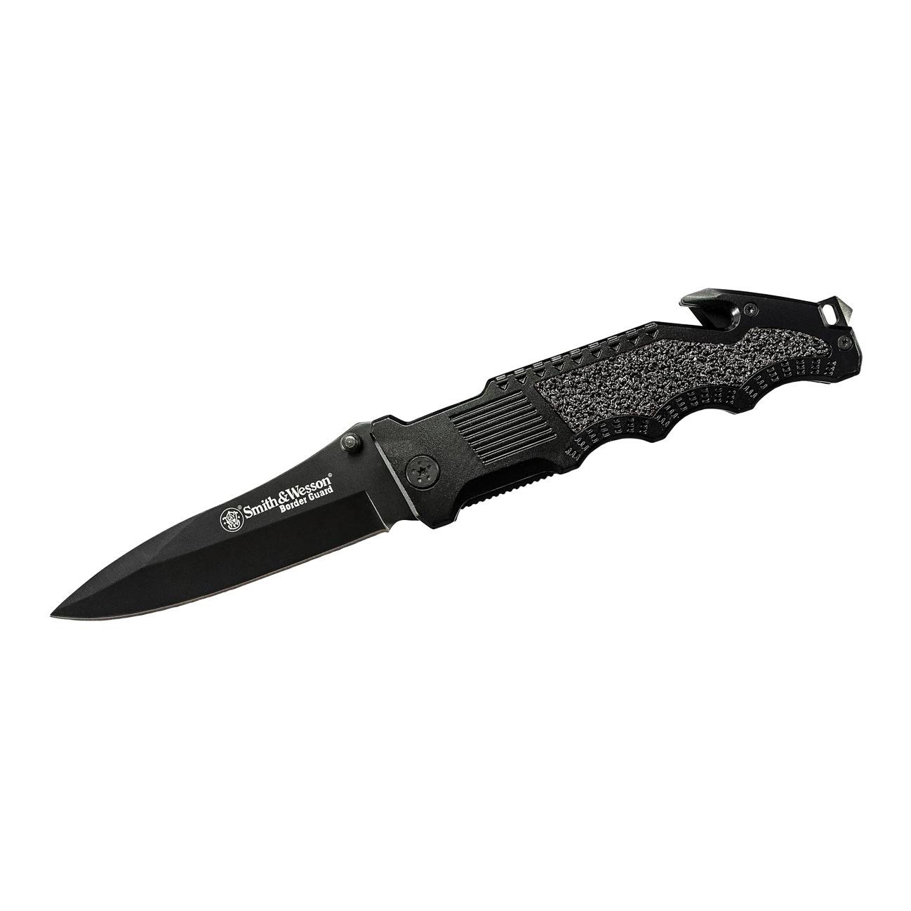 Rettungsmesser BORDER GUARD, Aluminium Griff