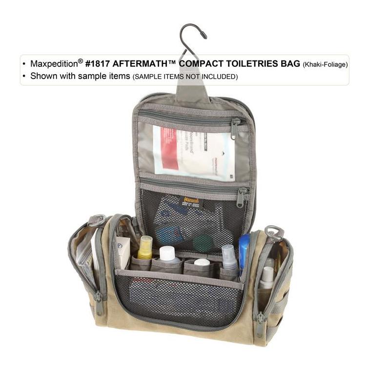 AFTERMATH™ kompaktes Necessaire - Schwarz