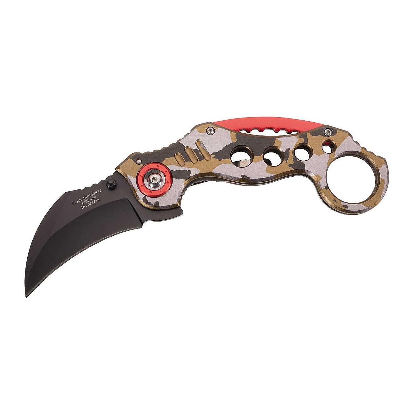 Karambit Einhandmesser - Camo