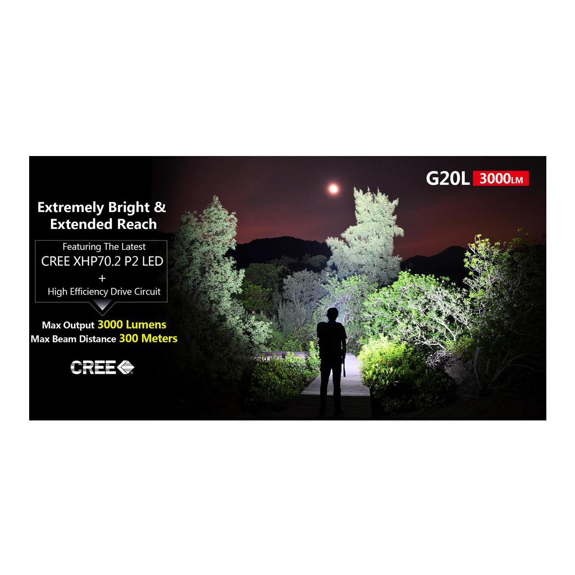 G20L LED Taschenlampe