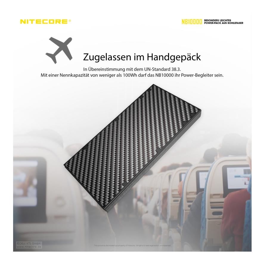 NB10000 Gen3 Carbon Powerbank - 10000mAh