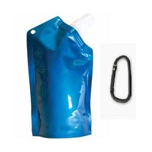 BCB Single Spout Pouches mit Karabiner - blau - Glacier-deepsea -