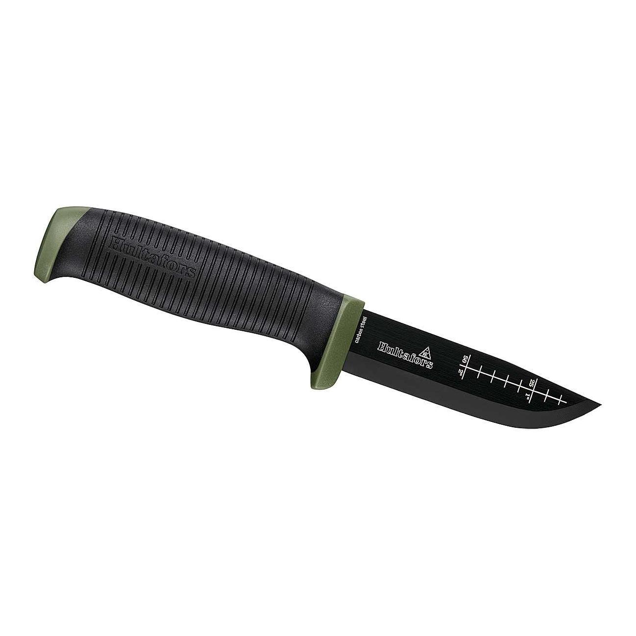 Hultafors OK4 - Outdoormesser mit Poylmerscheide - Schwarz -