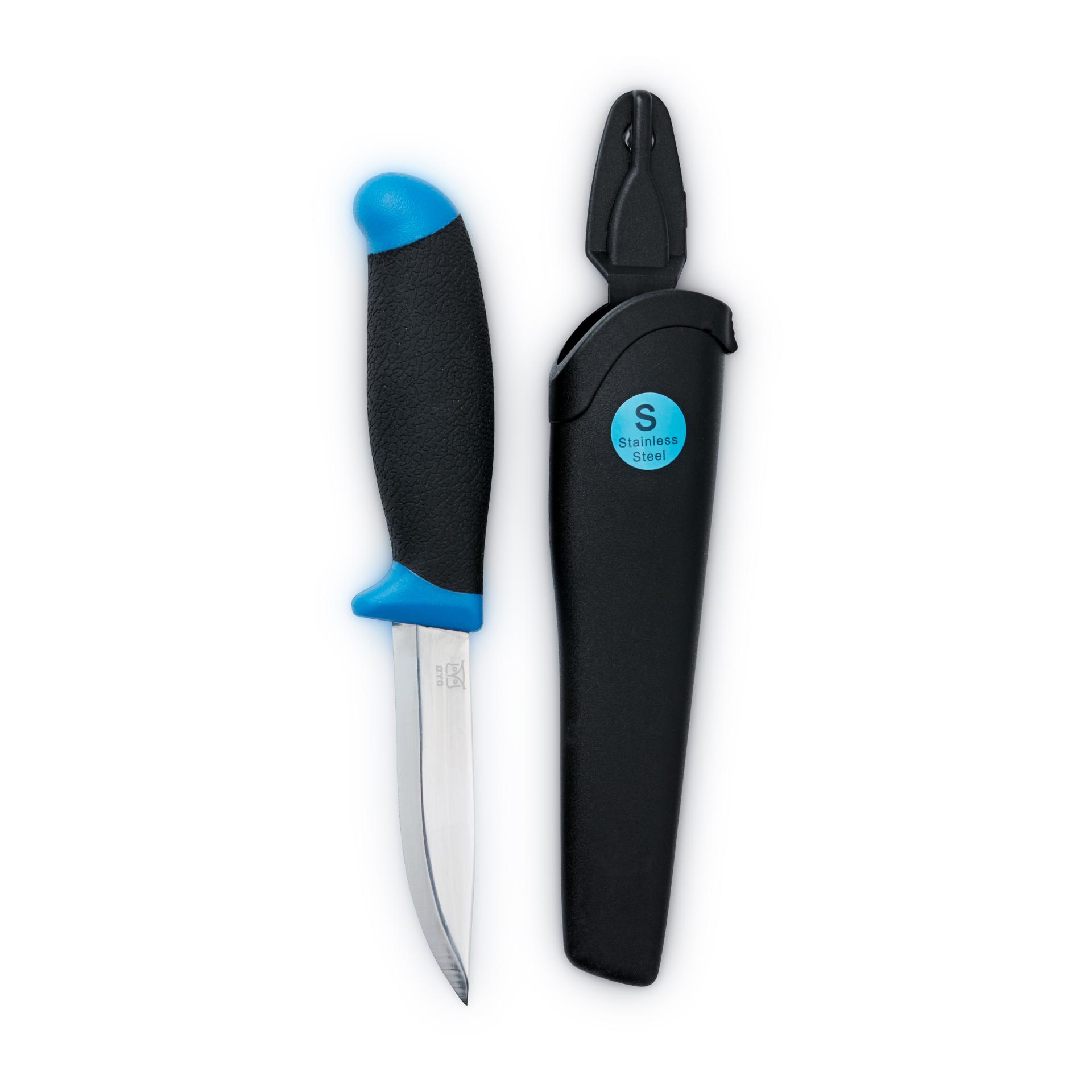 RUSTFRI - Arbeitsmesser mit Kunststoffscheide 