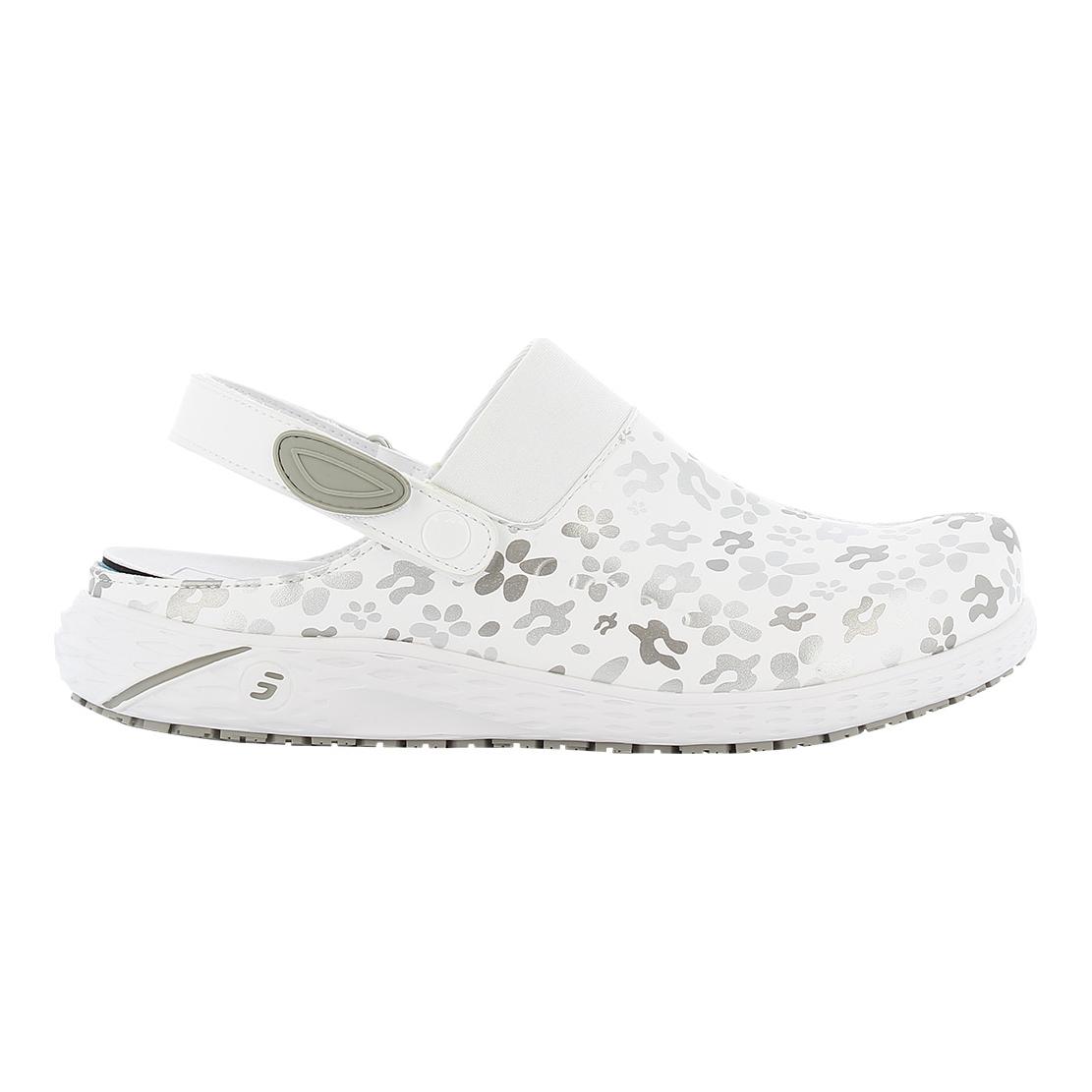 Safety Jogger Schlupfschuh Dany Damen - Weiss/Grau -