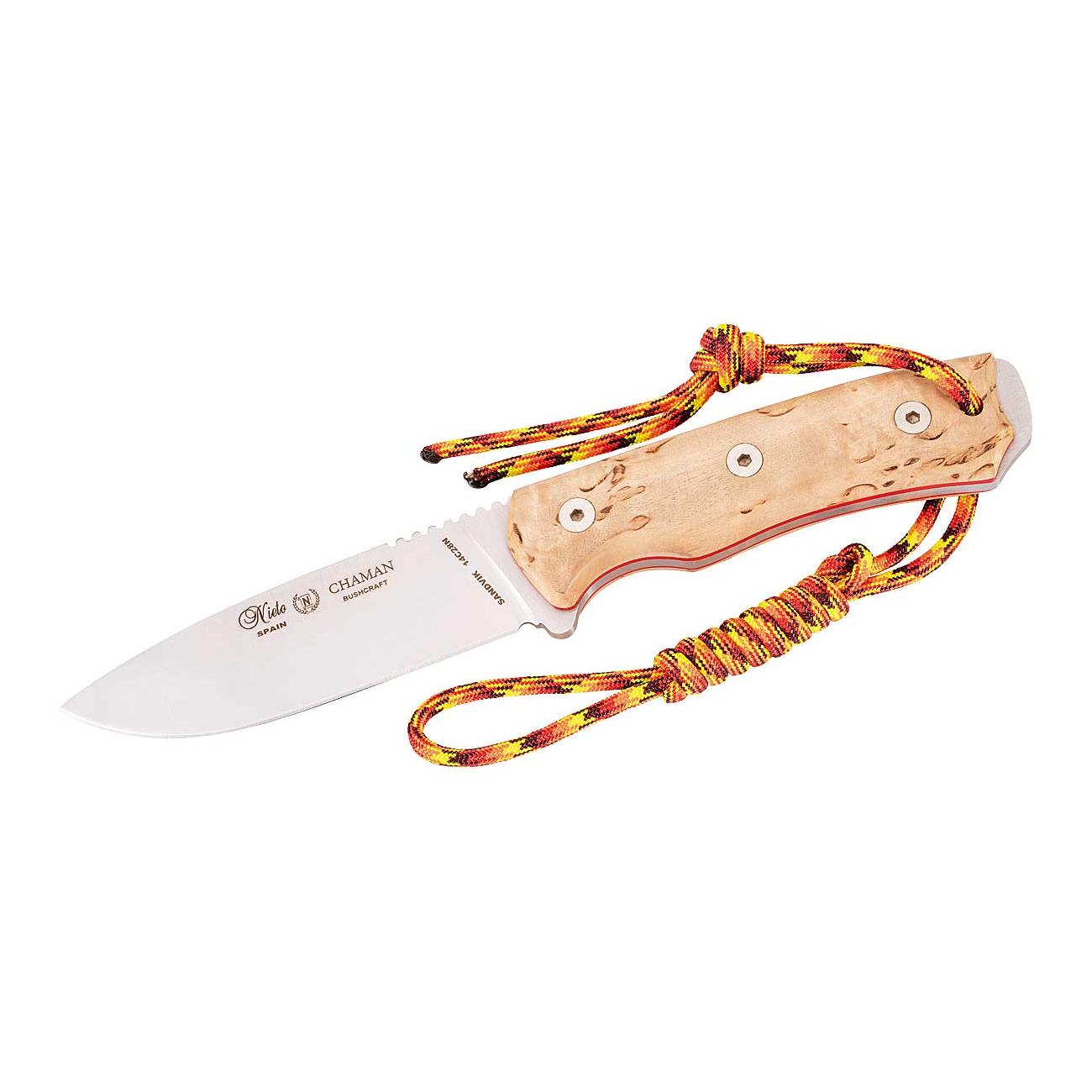 Nieto Outdoormesser CHAMAN BUSHCRAFT Beige / Nude
