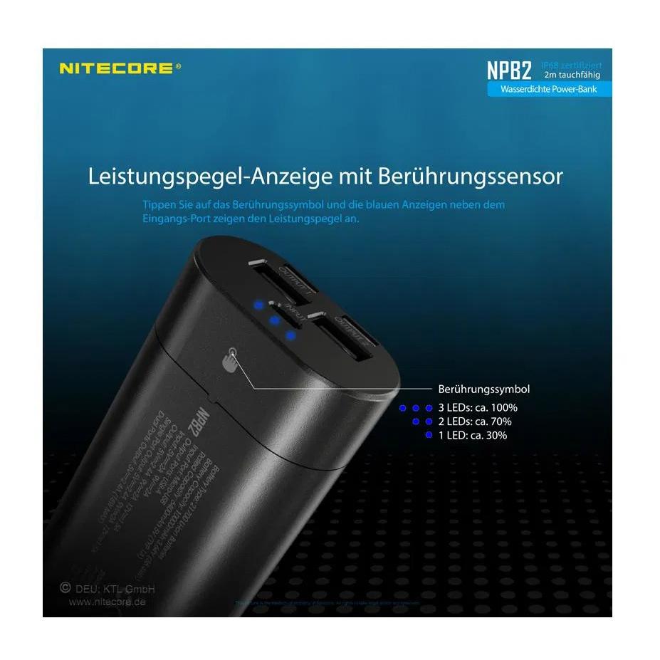 Pocket Carbon Powerbank 10000- 10000mAh 