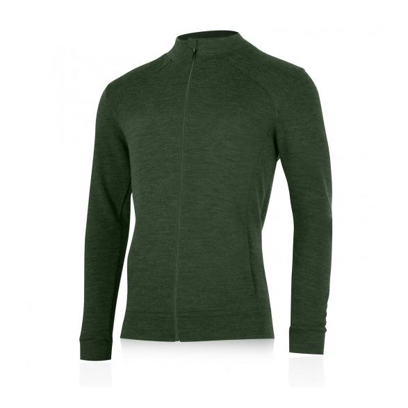 Lasting Sweatshirt SARMIN Merino Herren - Grün -