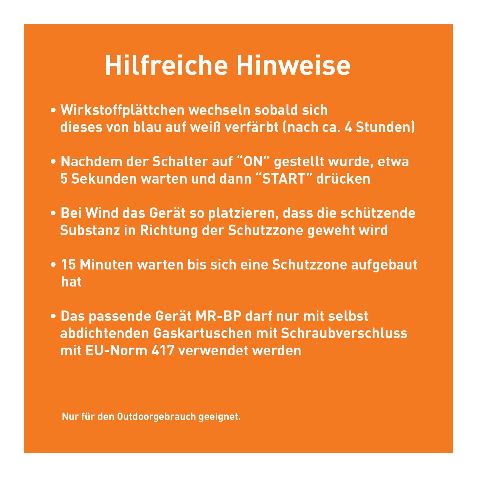 Mückenschutz Nachfüllpack Backpacker 48 Stunden M-48