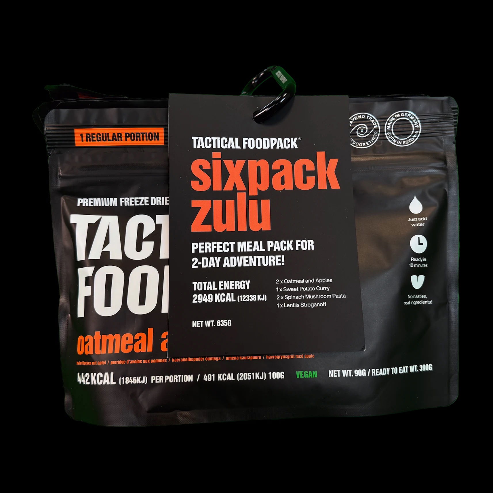 Tactical Foodpack Sixpack Zulu - Schwarz -