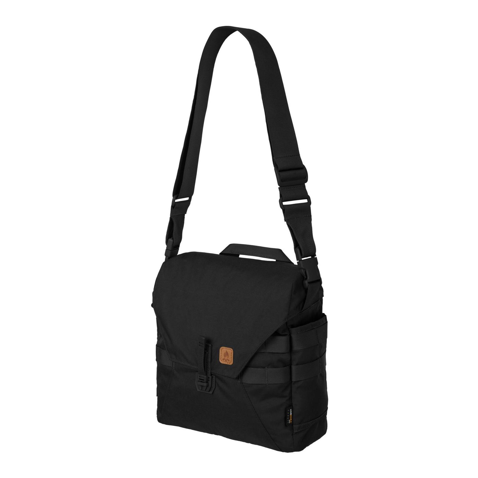 Bushcraft Haversack Umhängetasche - Schwarz