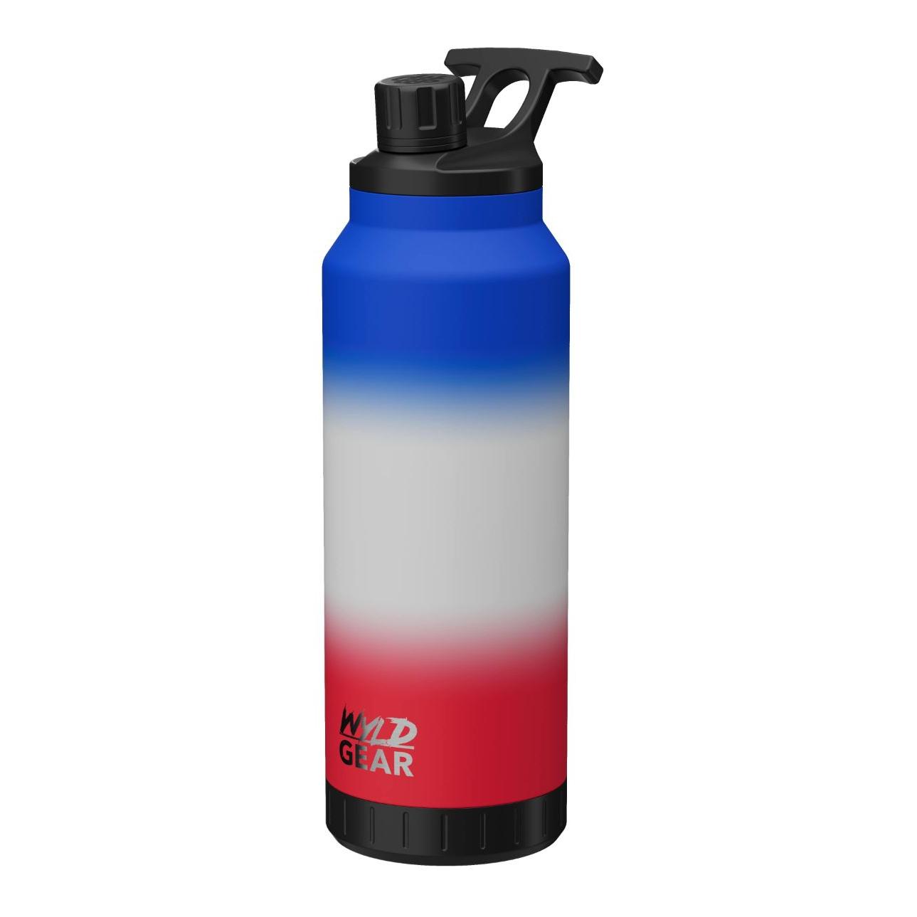Wyld Gear MAG FLASK 1300ml - Isolierflasche - Red/White/Blue -