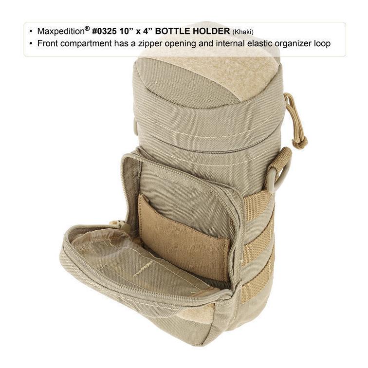 Flaschenhalter (25 x 10cm) - Schwarz