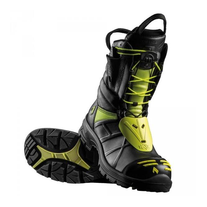 Haix Bottes de pompiers Fire Eagle Noir