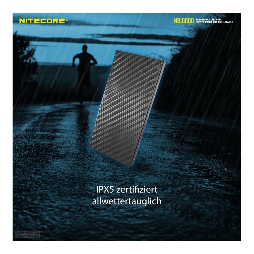 NB10000 Gen3 Carbon Powerbank - 10000mAh