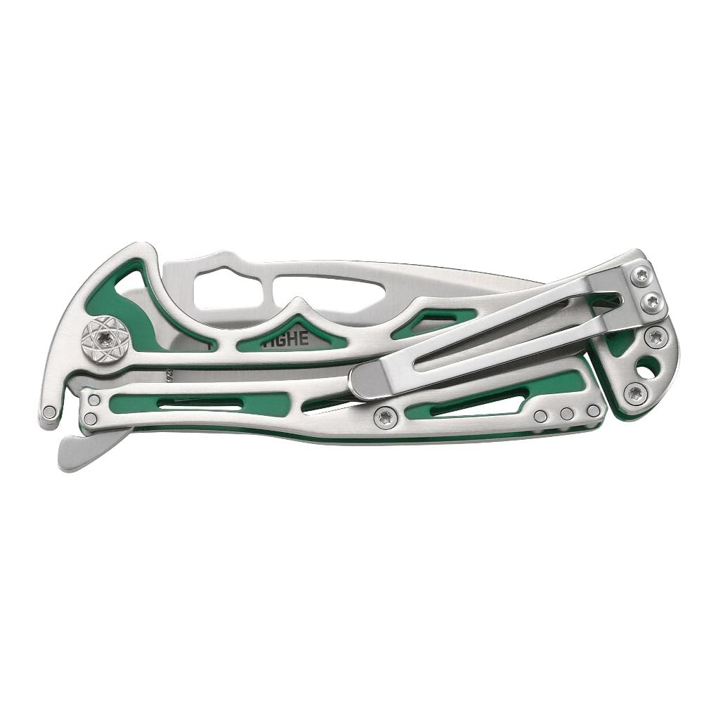 Nirk™ Tighe - Green - EDC/Gentlemans Klappmesser