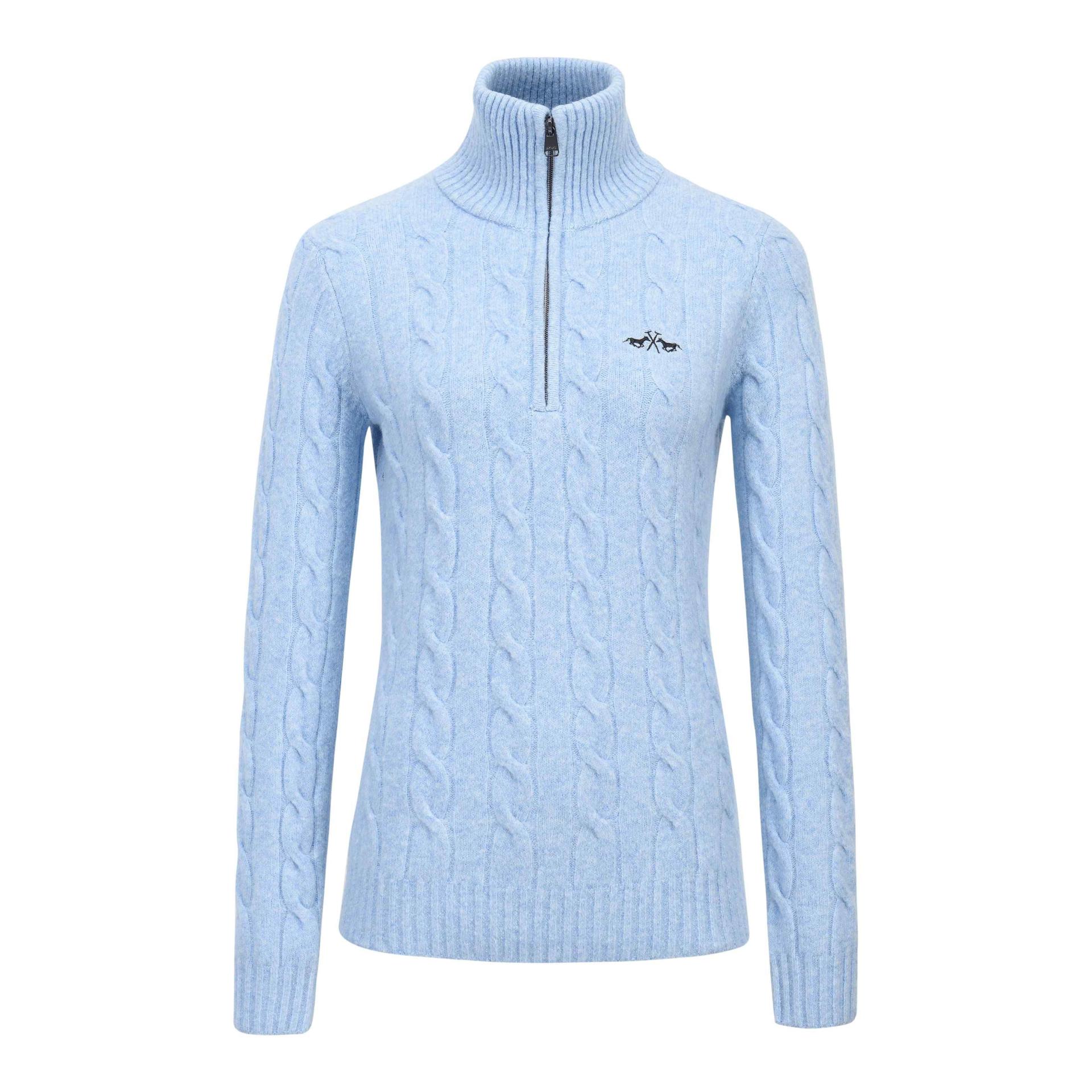 HV Polo Pullover HVPDunya - Lightblue -
