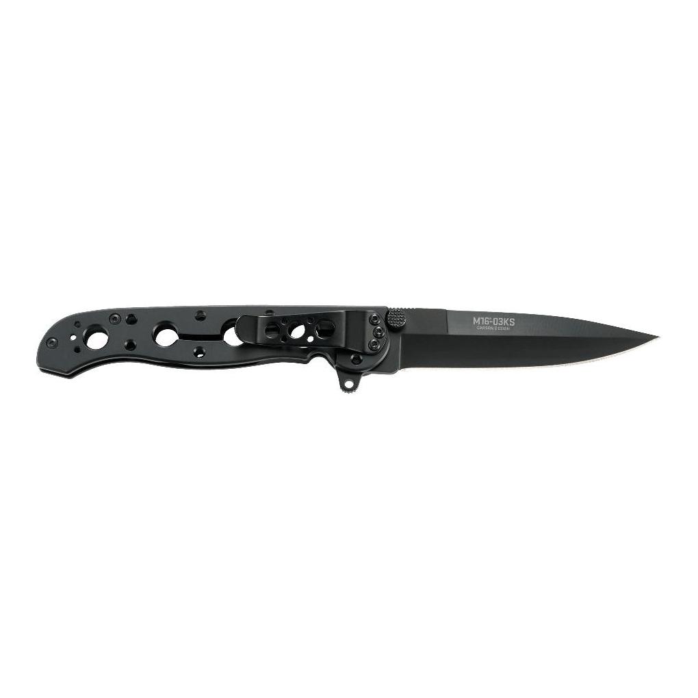 M16® - 03KS Spear Point Black - EDC/Einsatzklappmesser