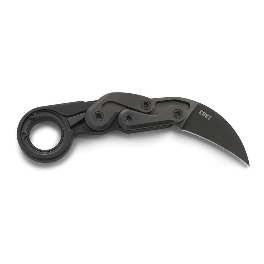 Couteau Provoke Noir lame dentelée Veff - CRKT - Conditions Extremes
