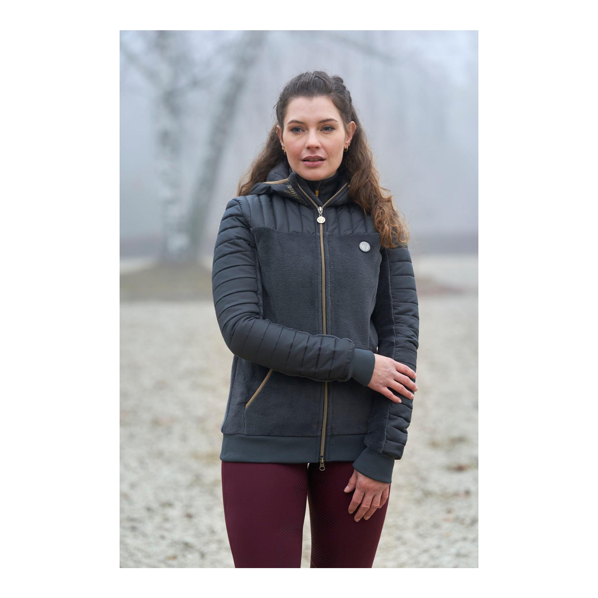 Covalliero Hoody Jacke Collection FW22 - Graphite -