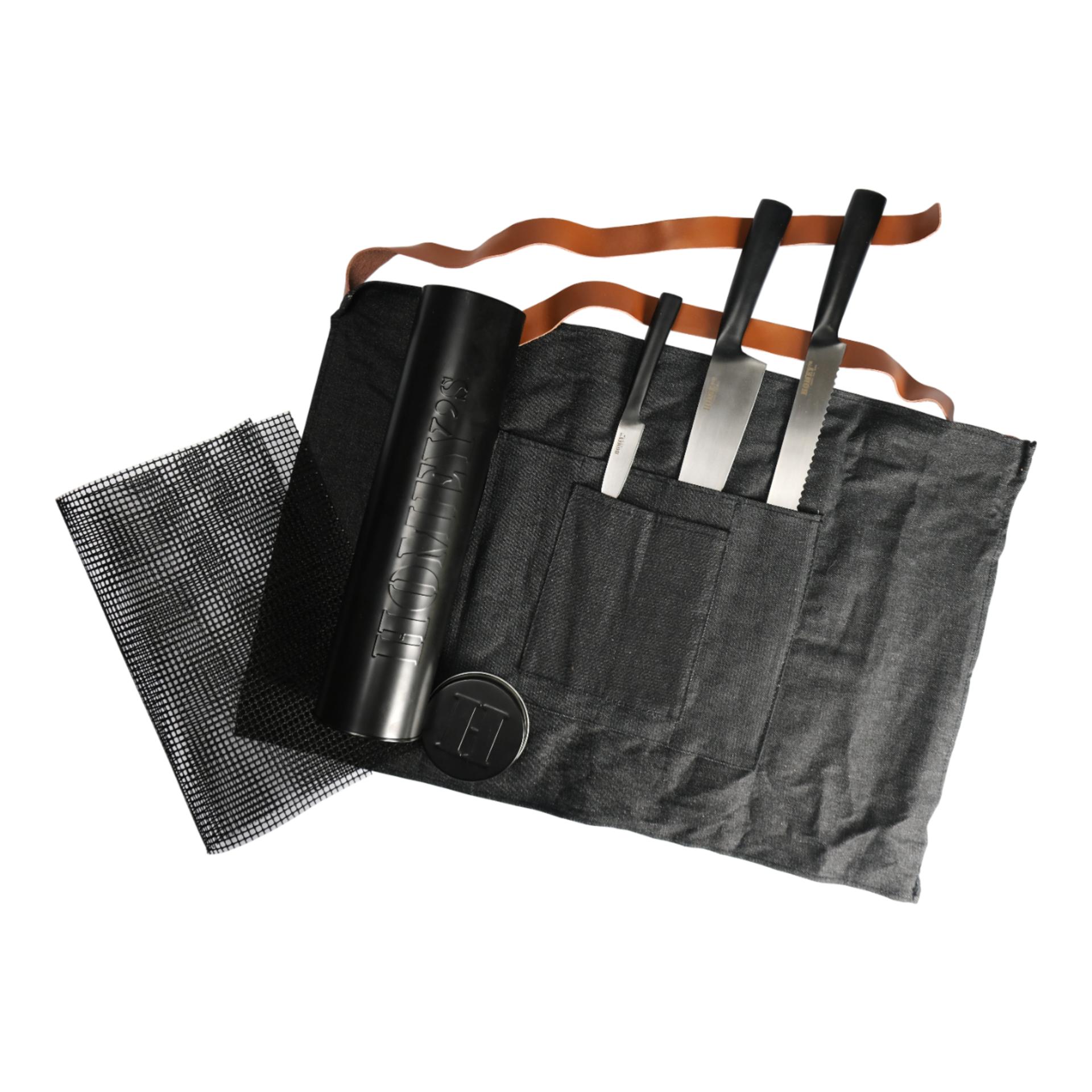 Homeys Barbecue-Set GRILLA - Schwarz -